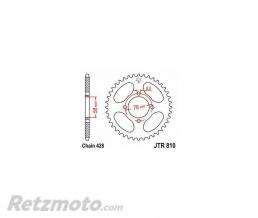 JT SPROCKETS Couronne JT SPROCKETS acier standard 810 - 428
