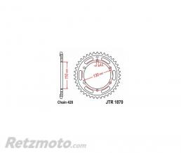 JT SPROCKETS Couronne JT SPROCKETS acier standard 1870 - 428