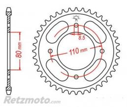 JT SPROCKETS Couronne JT SPROCKETS acier standard 1219 - 428