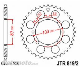 JT SPROCKETS Couronne JT SPROCKETS acier standard - 520