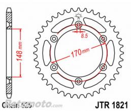 JT SPROCKETS Couronne JT SPROCKETS acier standard 1821 - 525