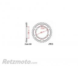 JT SPROCKETS Couronne JT SPROCKETS acier standard 5 - 520