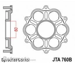 JT SPROCKETS Support de couronne JT SPROCKETS 6 Silentblocs Ducati