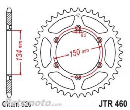 JT SPROCKETS Couronne JT SPROCKETS acier anti-boue 460 - 520