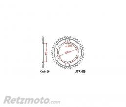 JT SPROCKETS Couronne JT SPROCKETS zinc standard 479 - 530