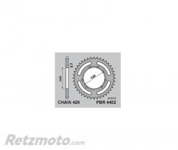 PBR Couronne PBR acier standard 4402 - 420