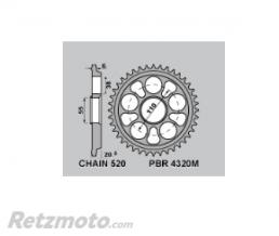 Couronne PBR aluminium ultra-light anodis� dur 4320M - 520