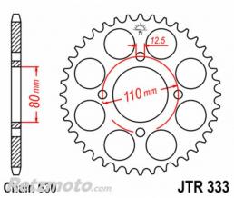 JT SPROCKETS Couronne JT SPROCKETS acier standard 333 - 630