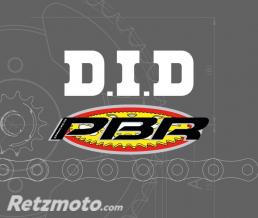 DID Kawasaki ER-6 F - Kit cha�ne DID/PBR 520ZVM-X 15x46 super-renforc�e - couronne standard