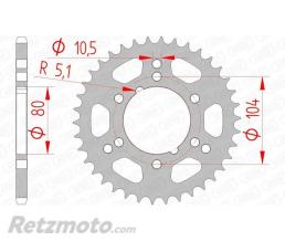 Kit cha�ne Quad Polaris SCRAMBLER 500 AFAM 520XRR3 12x36 renforc� - couronne standard