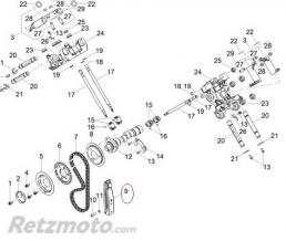 MOTO GUZZI Tendeur chaine distribution Moto guzzi V85TT/V7-1A0263195