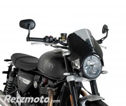 PUIG Saut de vent Triumph Speed twin/Bonneville/Yamaha XJR1300/1200 translucide