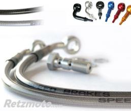 TECNIUM Durite de frein Aviation SPEEDBRAKES carbone/raccord noir