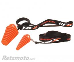 RFX Bouchon de pot d'�chappement 2 temps RFX Race avec lani�re - orange