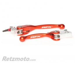 RFX Ensemble de leviers retournables forg�s RFX Race (Orange) - KTM SX65/85