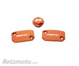 RFX Jeu de bouchons de r�servoir RFX Pro (Orange) - KTM SX/SXF (Frein et embrayage Brembo)