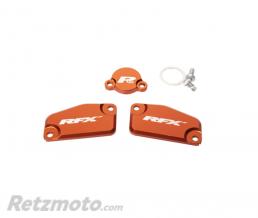 RFX Jeu de bouchons de r�servoir RFX Pro (Orange) - KTM SX65/85 (Frein et embrayage Formula)