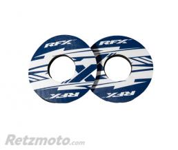 RFX Paire de donuts de poign�e RFX sport (X Bleu)