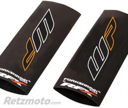 RFX Protection de fourche sup�rieure RFX Race Series Forkshrink logo WP - blanc/orange