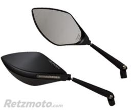 HIGHSIDER R�troviseur de car�nage HIGHSIDER pro Torezzo avec clignotants LED - noir - la paire