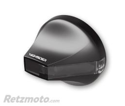 HIGHSIDER Clignotant LED embout de guidon HIGHSIDER pro Flight homologu� - verre fum� - la paire