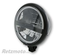 HIGHSIDER Feu avant LED HIGHSIDER pro Bates Style Type 5 - 5 3/4 pouces - homologu� E - noir - � l'unit�
