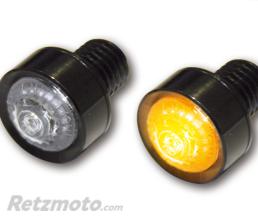 HIGHSIDER Clignotants LED HIGHSIDER pro - Mono - noir/translucide - homologu� E - la paire