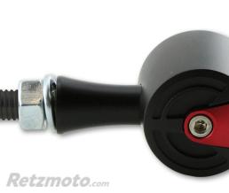 HIGHSIDER Clignotants LED HIGHSIDER pro - Enterprise - rouge/fum� - usin� CNC - homologu� E - la paire