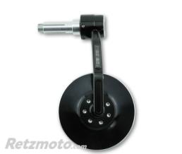 HIGHSIDER R�troviseur d'embout de guidon HIGHSIDER pro Conero avec clignotant LED - noir - l'unit�