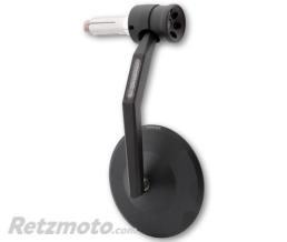 HIGHSIDER R�troviseur d'embout de guidon HIGHSIDER pro Montana-Rim avec clignotants LED - noir - l'unit�