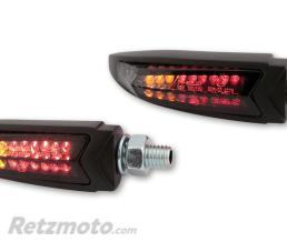 HIGHSIDER Feux arri�re/clignotants LED HIGHSIDER pro - Arc - noir/fum� - homologu� E - la paire