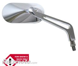 HIGHSIDER R�troviseur de guidon HIGHSIDER smart ovale - chrome