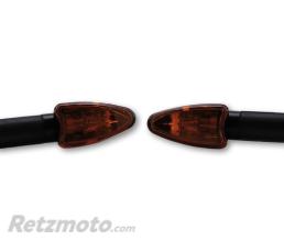 HIGHSIDER Clignotant HIGHSIDER smart Arrow Mini homologu� - verre orange - la paire