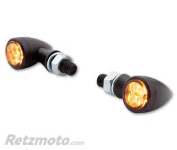 HIGHSIDER Clignotant LED HIGHSIDER smart Sixteen Bullet homologu� - verre fum� - la paire