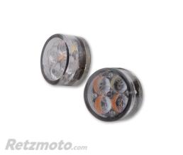 HIGHSIDER Clignotant/feu de position LED HIGHSIDER smart Module Sixteen 2en1 homologu� - verre fum� - la paire