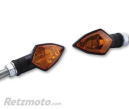 HIGHSIDER Clignotant HIGHSIDER smart Rock Mini homologu� - verre orange - la paire