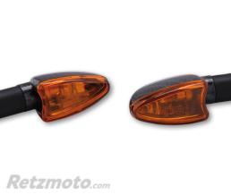HIGHSIDER Clignotant HIGHSIDER smart Arrow Mini homologu� - verre orange - la paire