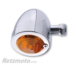 HIGHSIDER Clignotant HIGHSIDER smart Bullet Flat homologu� - verre orange - l'unit�