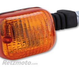 HIGHSIDER Clignotant HIGHSIDER smart Duc Style homologu� - verre orange - l'unit�