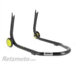 BIHR B�quille Arri�re BIHR Home Track Fixe Supports En�V�Noir Mat Roues Jaune