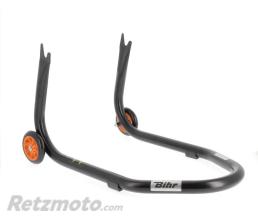BIHR B�quille Arri�re BIHR Home Track Fixe Supports En�V�Noir Mat Roues Orange
