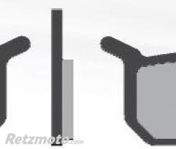 BRENTA Plaquette de frein BRENTA Fritt�es Sint�ris�es FT4032