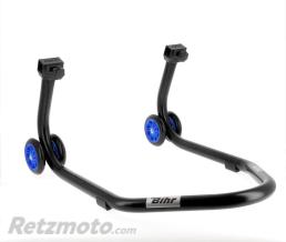BIHR B�quille Arri�re BIHR Home Track Supports En�V�Noir Mat Roues Bleu