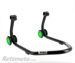 BIHR B�quille Arri�re BIHR Home Track Supports En�V�Noir Mat Roues Vert