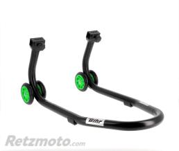 BIHR B�quille Avant BIHR Home Track Noir Mat Roues Vert