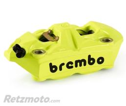 BREMBO M/C �trier de frein avant droit BREMBO UPGRADE M4 �34mm - jaune fluo