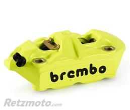 BREMBO M/C �trier de frein avant gauche BREMBO UPGRADE M4 �34mm - jaune fluo