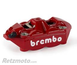 BREMBO M/C �trier de frein avant gauche BREMBO UPGRADE M4 �34mm - rouge logo blanc