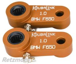 KOUBALINKS Kit de rabaissement de selle KOUBALINK (25.4 mm) orange - BMW F650 Funduro