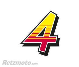 MALOSSI Jeu de 2 stickers ��4�� MALOSSI Enko 4 - 17,2�19 cm
